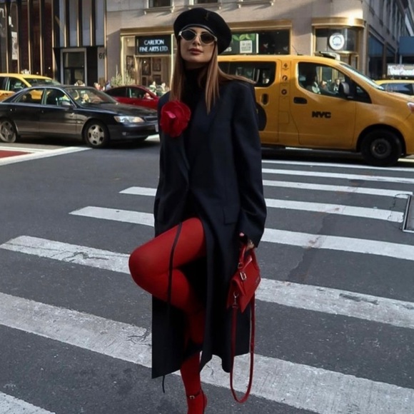 Zara Oversized Wool Blend Coat Size - Picture 4 of 16